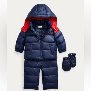 Ralph Lauren Baby Boy Snowsuit